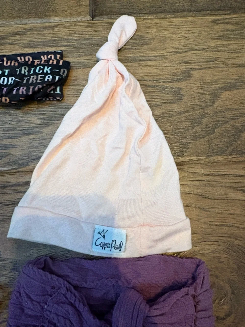 Assorted Kids Headband & Beanie Set — Pink Beanie with Mix of Colorful Headbands